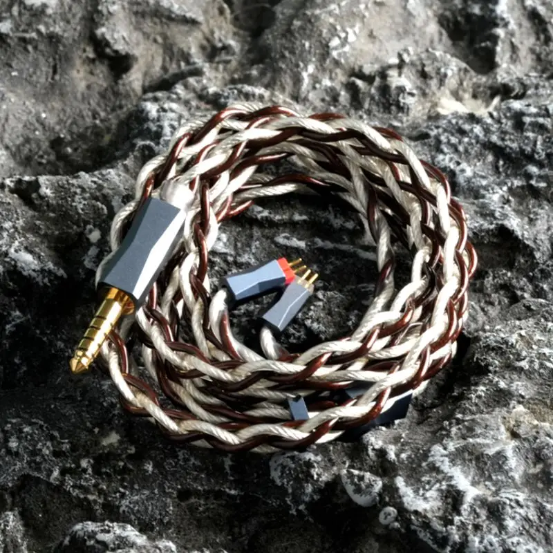 

XINHS Flagship Series P04 4-core Gold Plated Alloy Copper Earphone Upgrade Line HIFI Earphone Upgrade Line