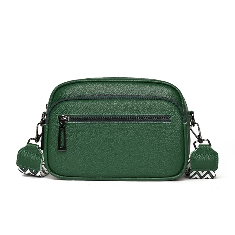 

Новая модная сумка через плечо для пожилых людей, чистый цвет, иностранная газовая настоящая сумка через плечо в Европе и США, сто текстурных женских сумок через плечо