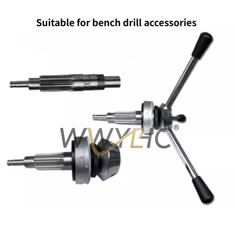 Gear Shaft Cross Shaft 13 Teeth for Z4116 Z4120 Z4125 4120D 4125D Drill Press Parts