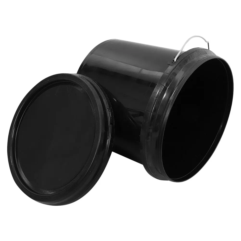 

Household Sealed Barrel Small Bucket Food Containers Brine Buckets Leakproof Lid Durable Thickened Plastic Pail Storage