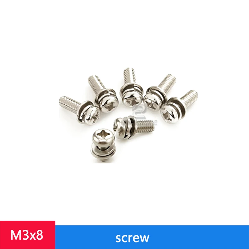 500Pcs/Lot M3*8 Rou…