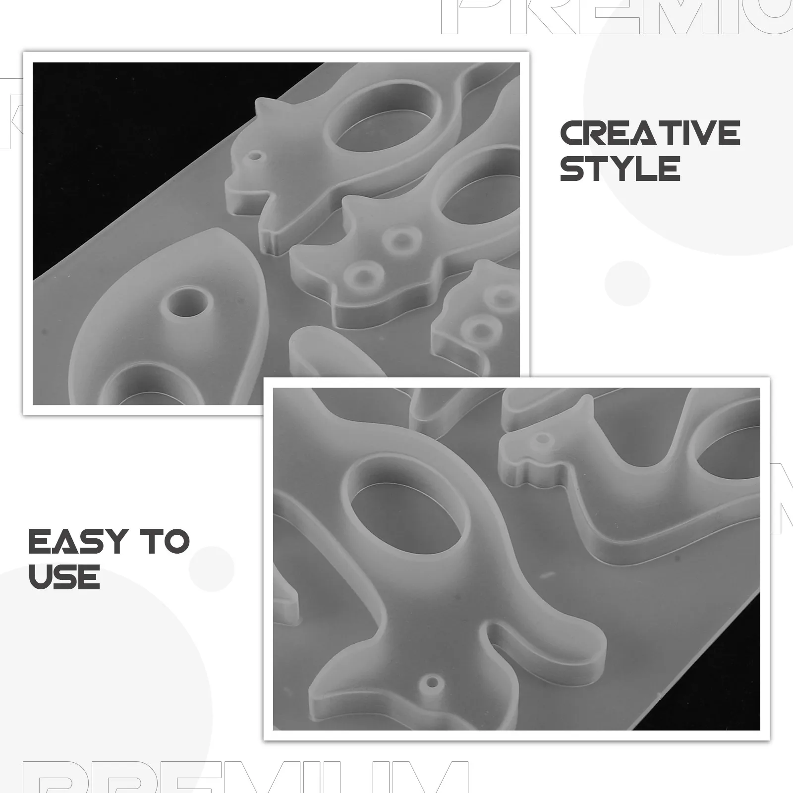 Cat Silicone Mold Handmade Resin Casting Mold Thumb Book Page Holder Bookmark Casting Moulds Book Reading Accessories