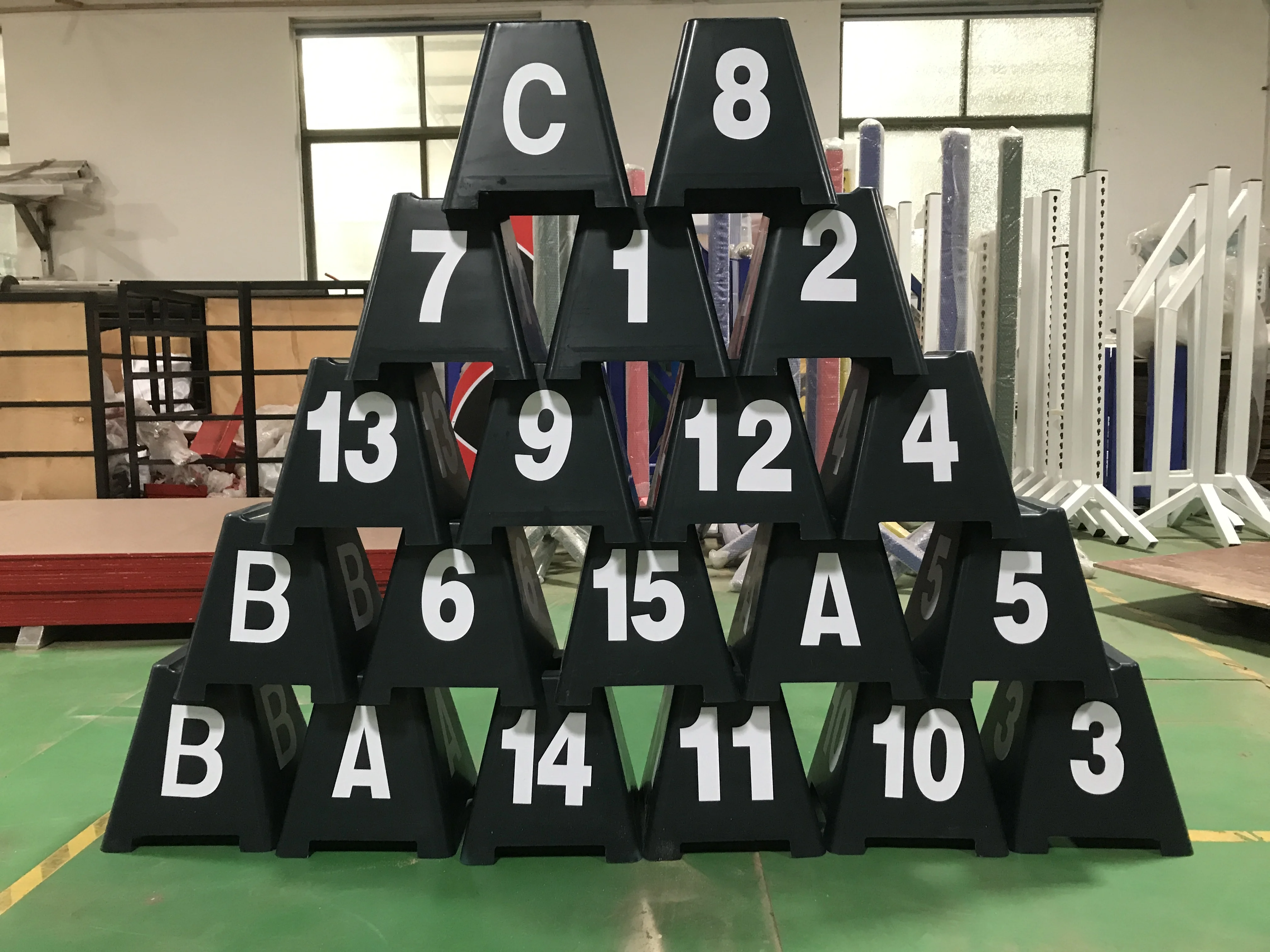 

Horse Jump Letter and Number Cone Horse Equestrian Products