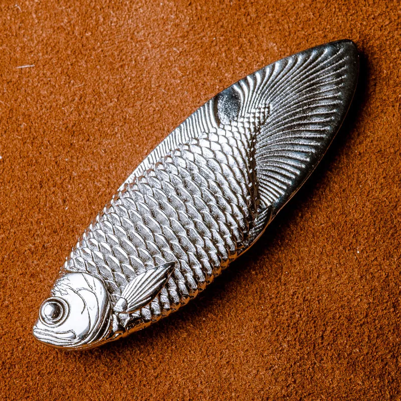 Outdoor Portable EDC Creative Stainless Steel Fish Tail Paper Cutting Tool  (No Blade)