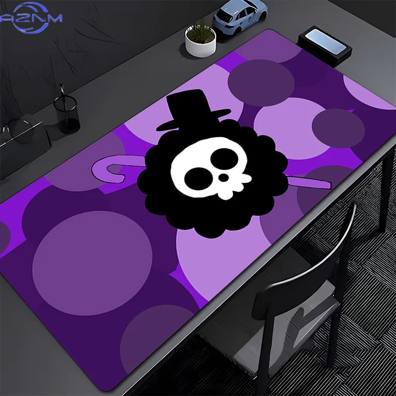 Anime Gaming Speed Mouse Pad Gamer Cabinet Mouse Mat one piece Brook Designed specifically Keyboard Mousepad Computer Desk Mat