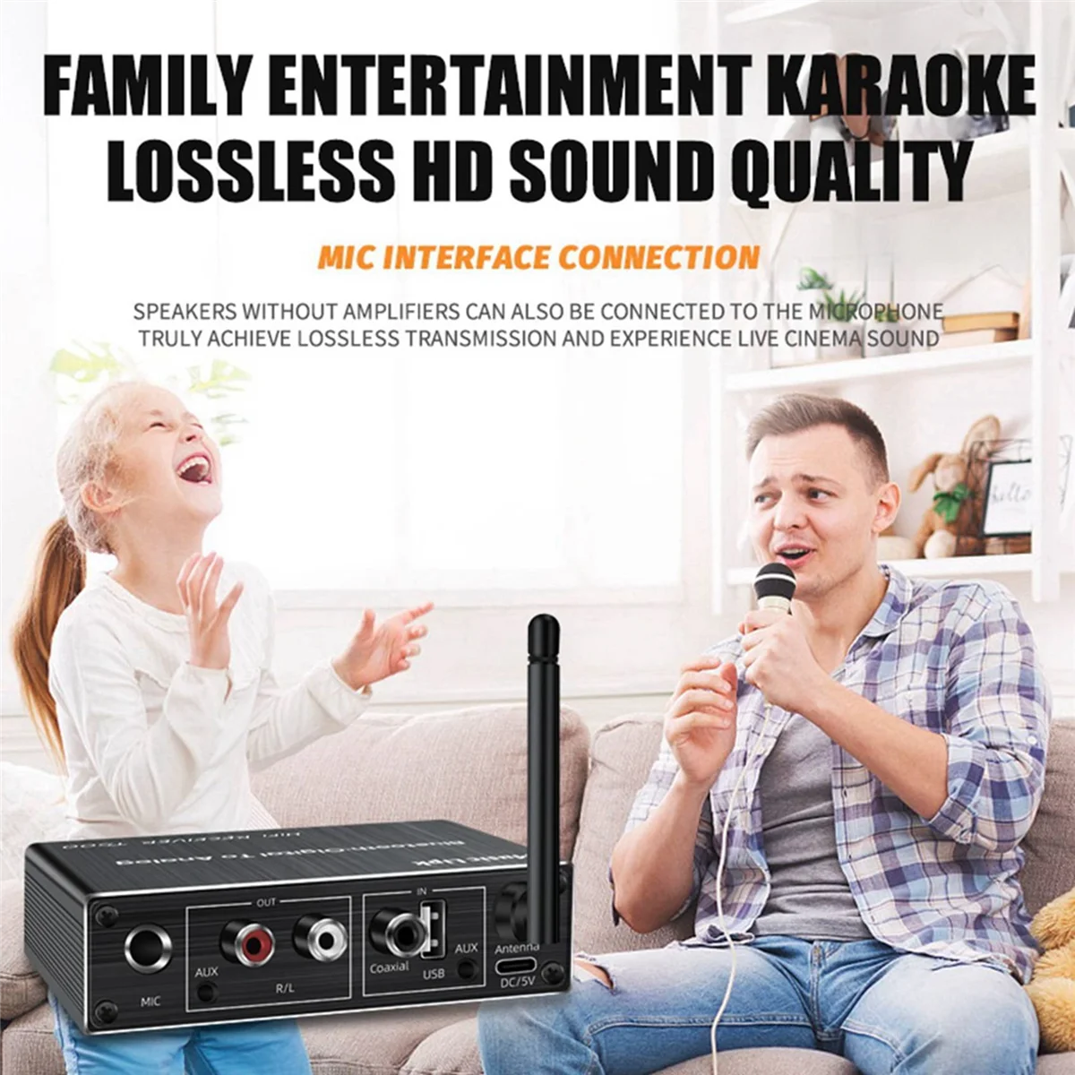 B02B-Pemancar Penerima AUX 3.5Mm Koaksial Optik Nirkabel Audio Musik Bluetooth 5.3 Adaptor Konverter Digital Ke Analog