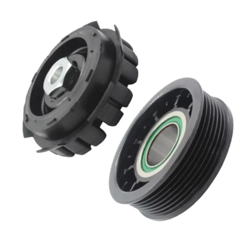 OEM 7E0820803 7E0820803D AC A/C Air Conditioning Compressor Clutch Pulley 7SEU17C For VW MULTIVAN VI TRANSPORTER AMAROK 2.0