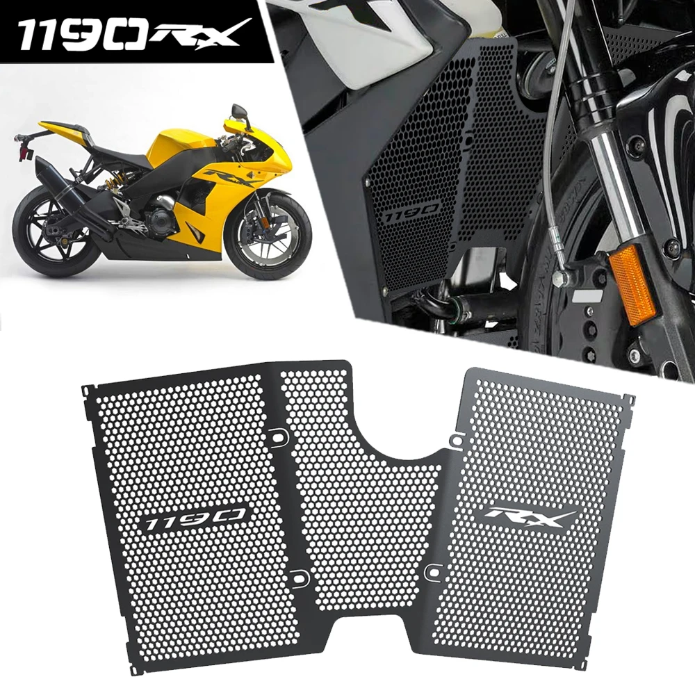 

For Erik Buell Racing 1190SX 1190RX 2014-2021 2022 2023 2024 Motorcycle Radiator Guard Grill Protector Cover for EBR 1190 SX RX