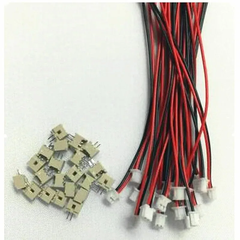 Micro Mini JST Connector 1.25mm 2-pin w/ Wire x 10 sets