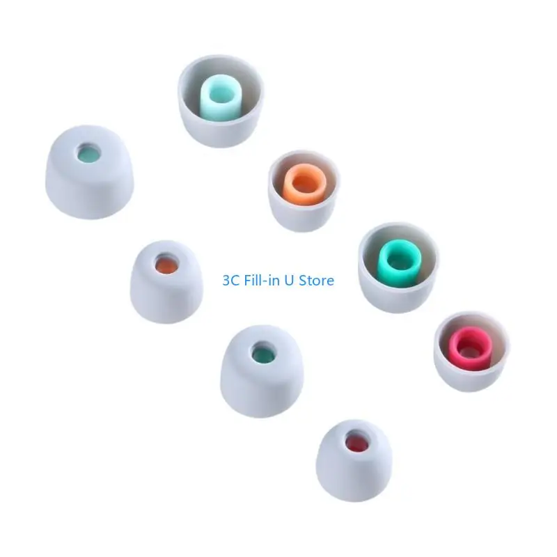 G8TA Silicone Ear Tip Wireless Earbuds Case for WF-1000XM5 Neck-mounted Earphones Eartip Anti-Slip Avoid Falling Offs
