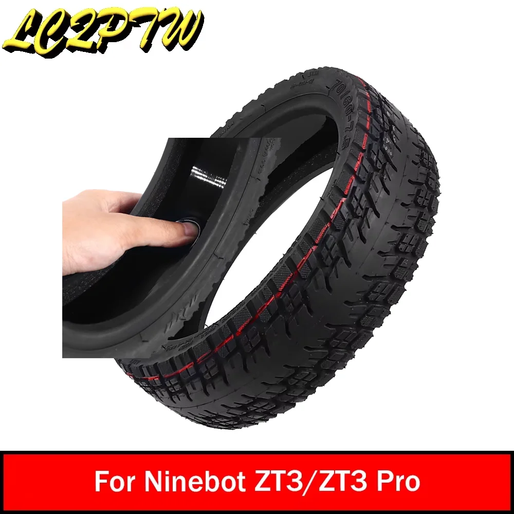 

11 Inch 70/60-7.5 Self-Healing Tubeless Tire for Ninebot ZT3/ZT3 Pro Electric Scooter Off-Road Vacuum Tyre Replacement