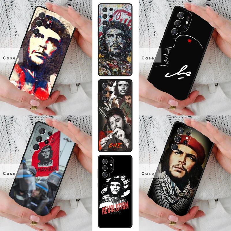 Che Guevara TPU Phone Case for Samsung Galaxy S26 S25 S24 S23 S22 S21 S20 Note10 Plus FE Ultra Cover