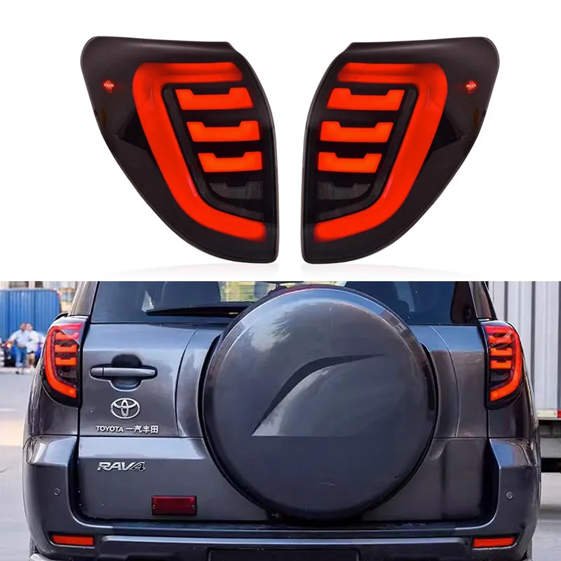 

Car LED Tail Lights For Toyota RAV4 RAV 4 2009 - 2012 Rear Lamp Brake Reverse Sequential Turn Signal Back Indicator