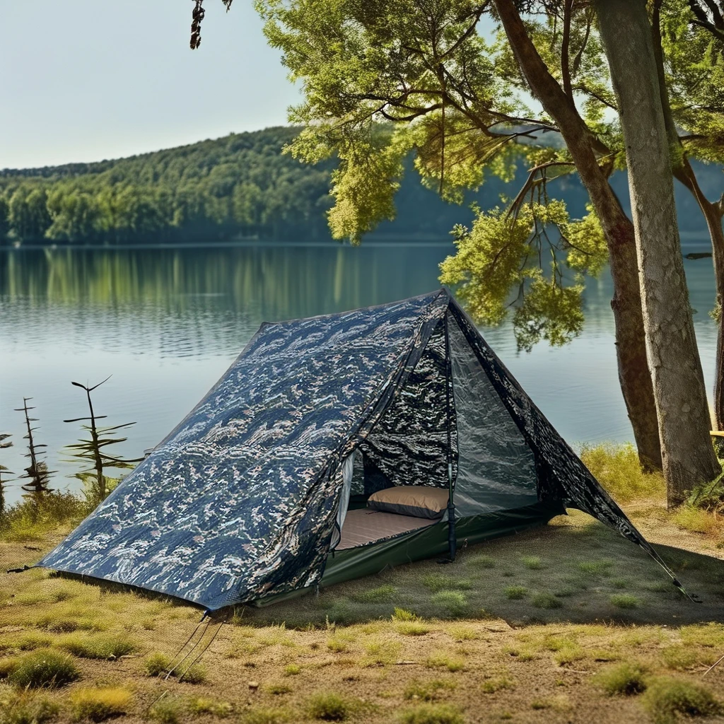 

Factory's Luxury Outdoor Ultralight Two-Person Tent Waterproof Bankpacking Camping Tent with No Support Pole