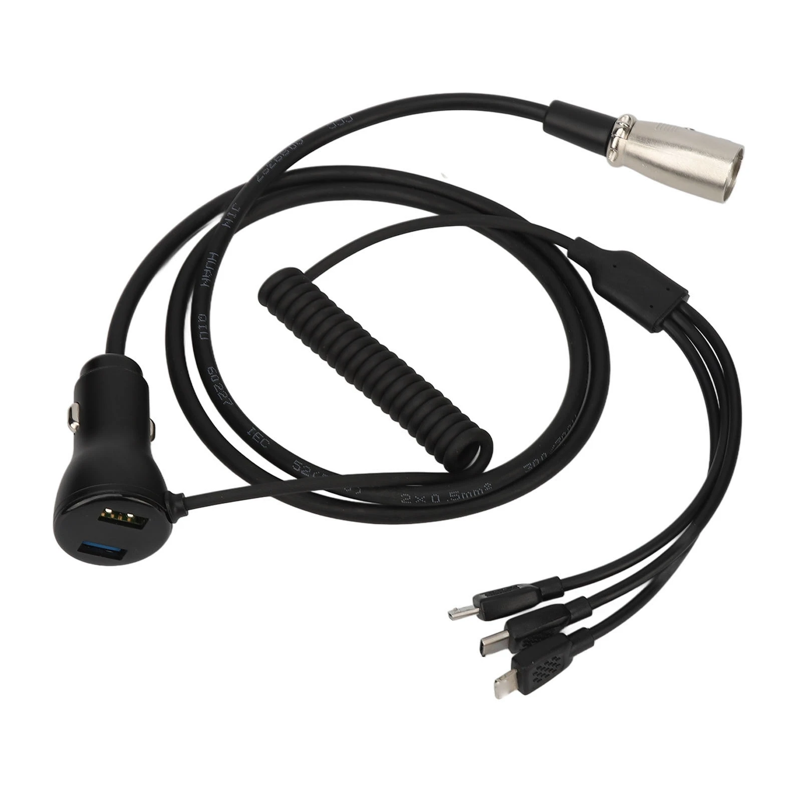 

3 in 1 Wheelchair USB Adaptor Charging Cable Universal Fast Charging Cord for Electric Scooter