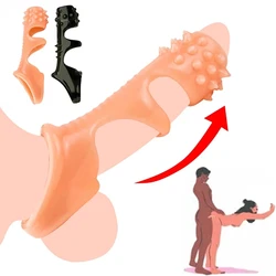 Reusable Sex Toys For Men Bondage Delayed Ejaculation Penis Rooster Chastity Set Women Clitoris Stimulate Adult Games Sex Shop