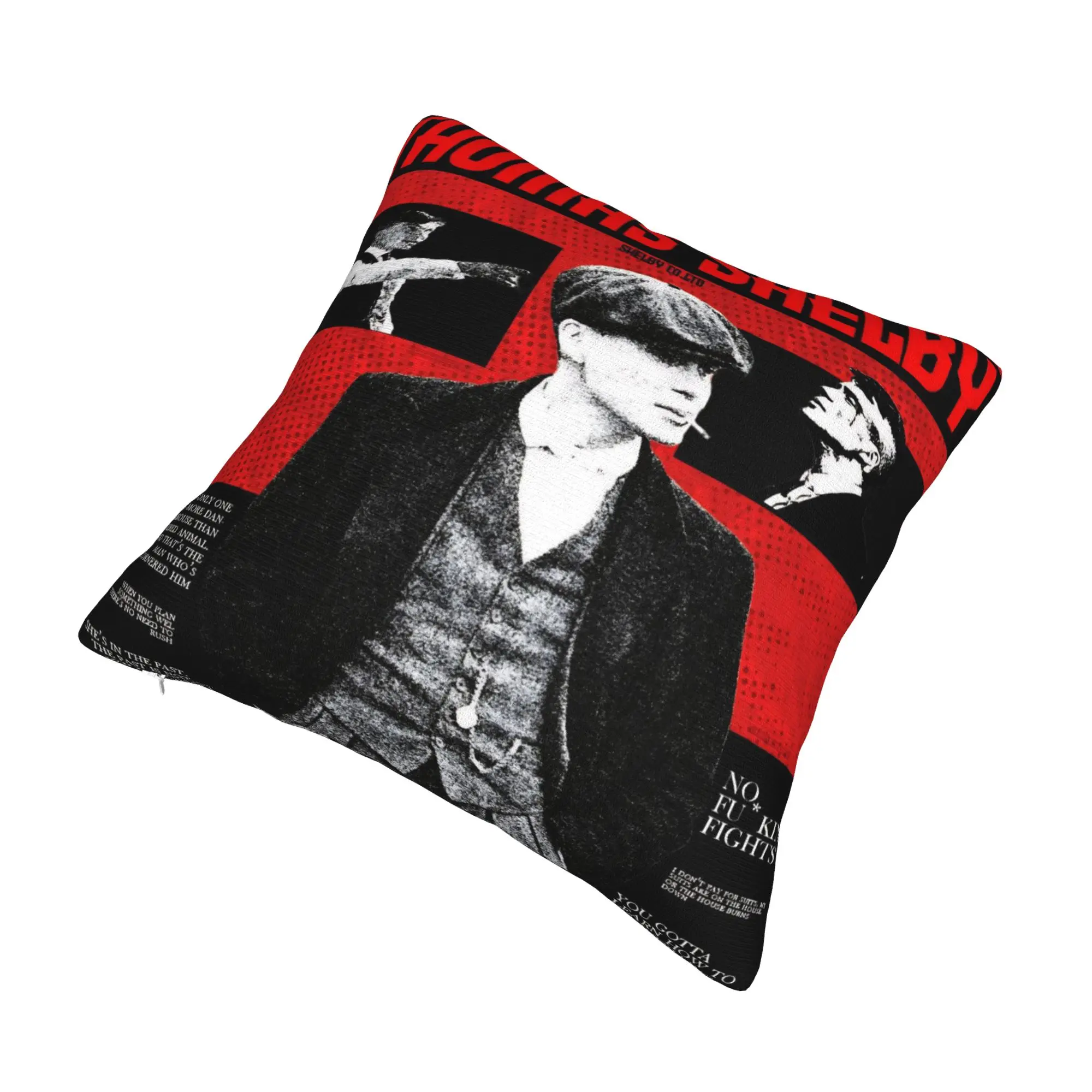 Tommy Shelby Peakys Blinders Pillowcase Accessories Soft Cushion Cover Decorations  Throw Pillow Case Cover Chair Multi-Size