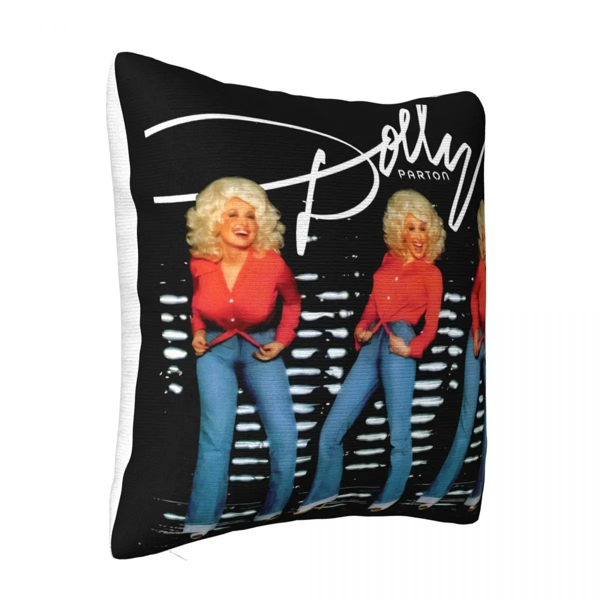 New 5499 Dolly Parton Pose Vintage Reprinted 2020 Black Size S 2Xl Plus Size Goth Middle Aged Funny Pillow Case