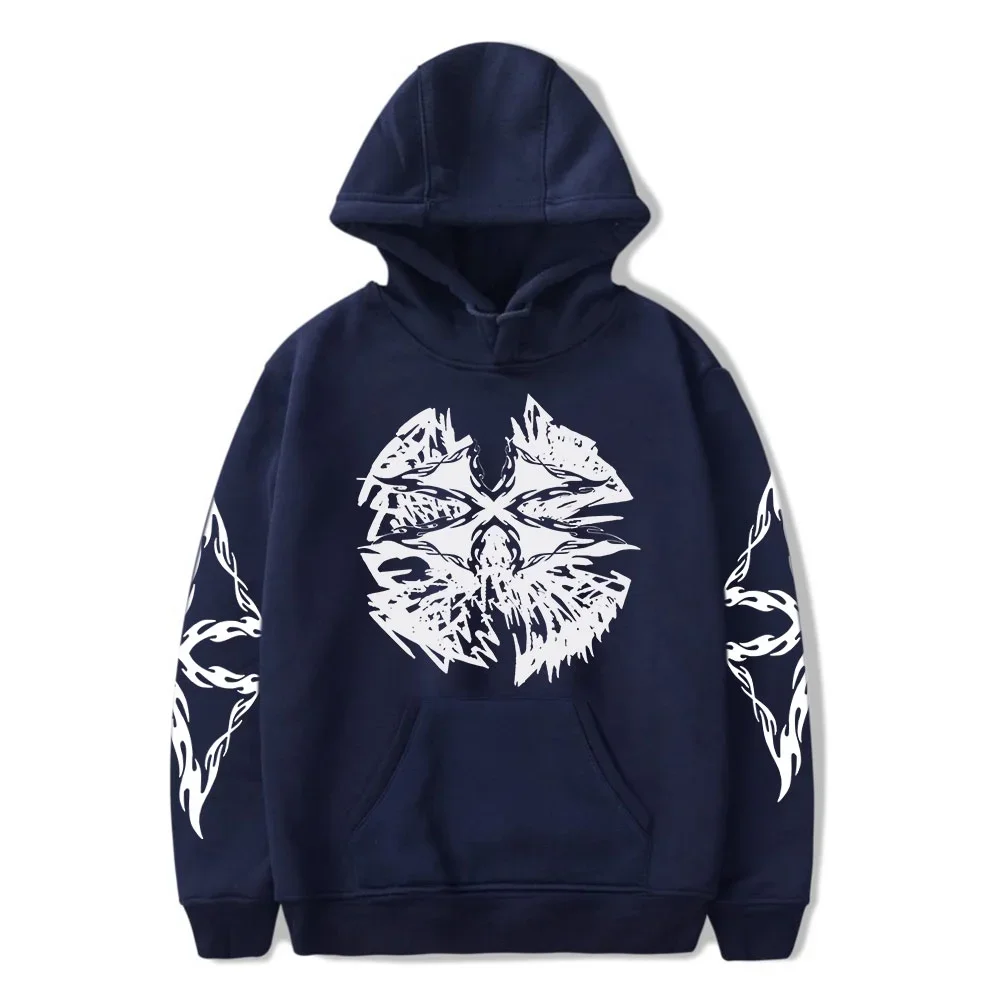 Ken Carson Merch Hoodie Een Geweldige Chaos X Tiener Thermische Lange Mouw Hoodies Rapper Merch Sweatshirts