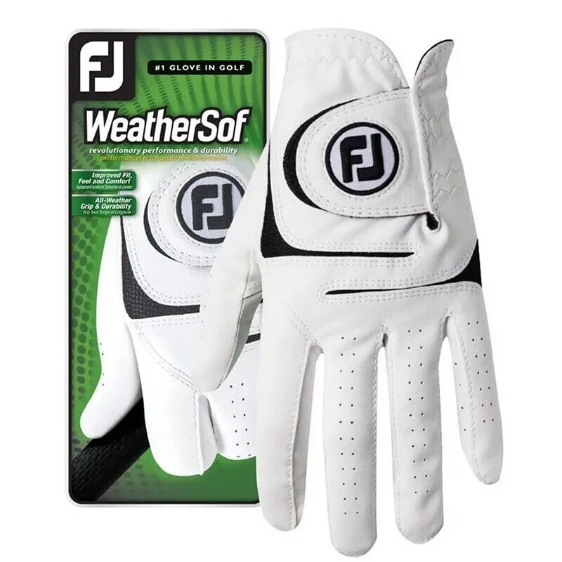 New Men's Weathersof Golf Left /Right Hand Gloves Size UK