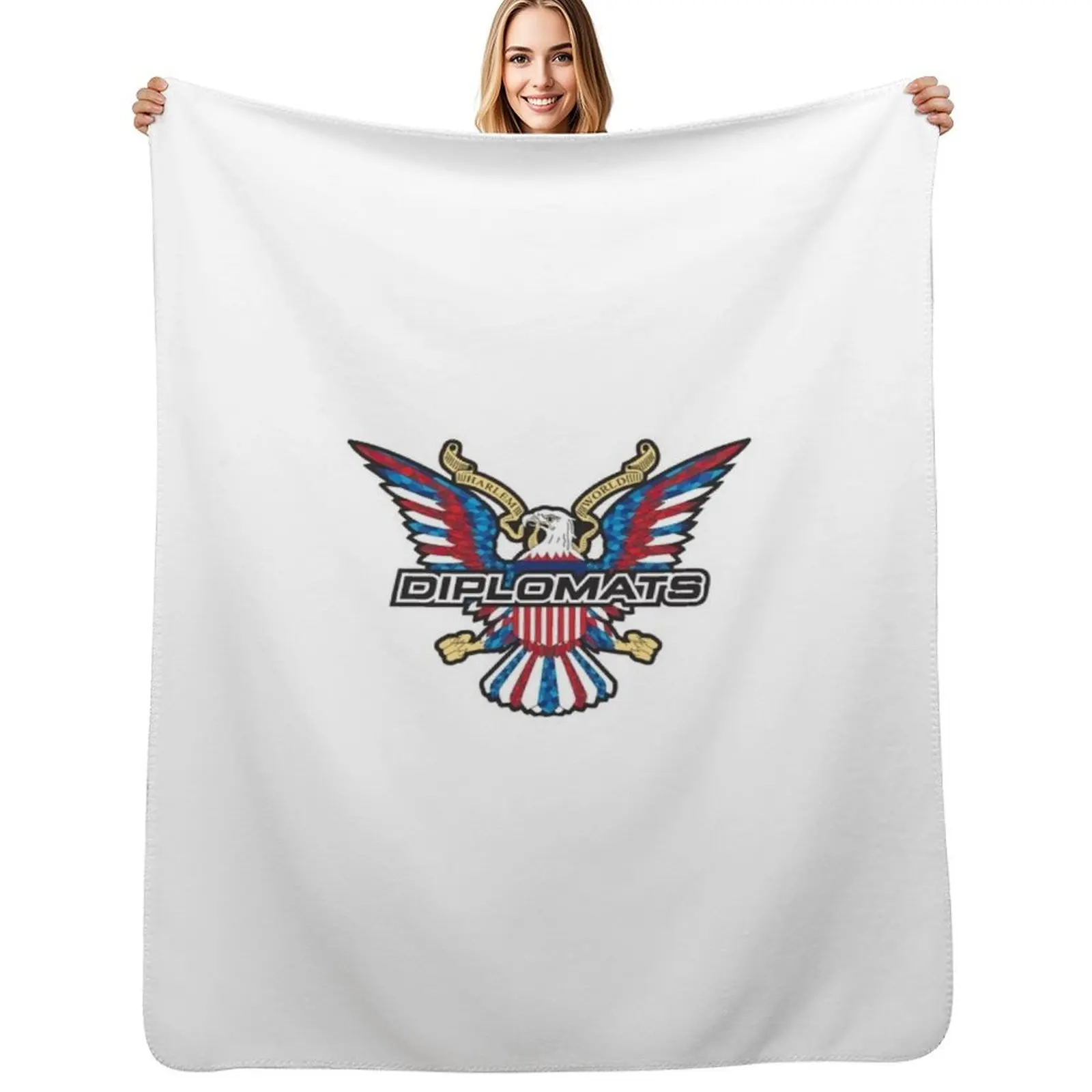 Diplomats Dipset Unisex Exclusive Throw Blanket Luxury Designer Soft Beds Soft Big Sleeping Bag Picnic Bed linens Blankets