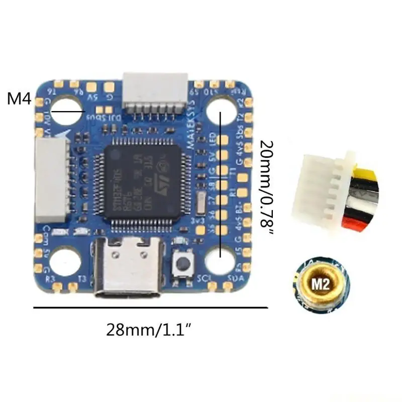 E56B Reliable Matek F405-MINITE Flight Controller Board for Air Unit Compatibility