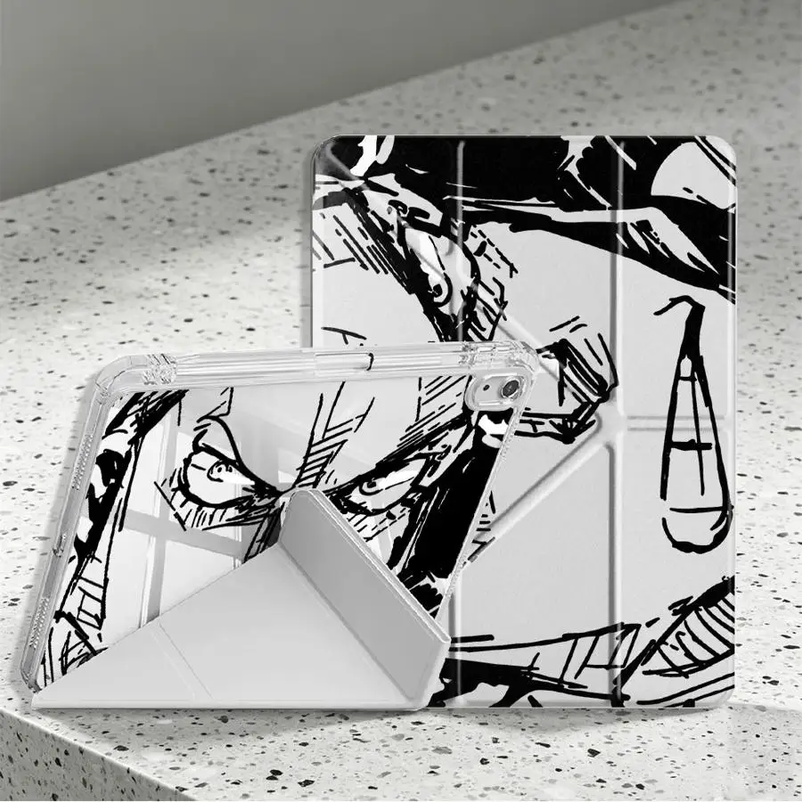 Tablet Case For Samsung Galaxy Tab A8 A11 S7 FE A9 Plus S8 S10 Lite S9 Plus With Pen Slot Cover Ones Logo Pieces