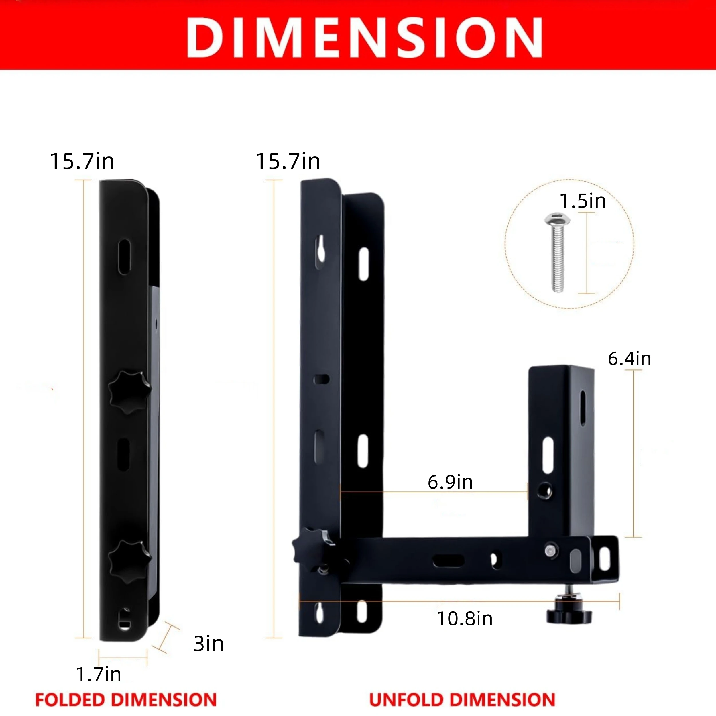 300LBS الجانب جبل مقطورة سلم الرف 2 رفوف الثقيلة الصلب سلم رفوف صالح للجدار الجانبي مقطورة مفتوحة ومغلقة