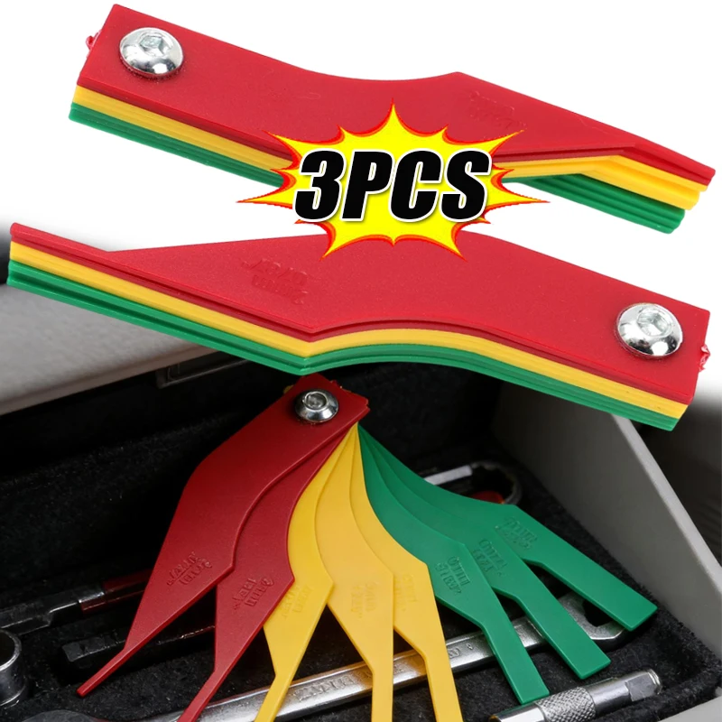 

1/2/3 шт. Универсальные измерители толщины тормозных колодок, диагностический инструмент для тормозов, измерители толщины тормозных колодок для автомобилей