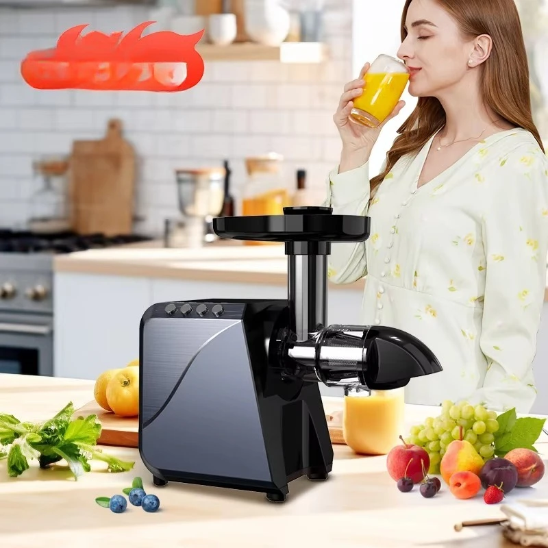 Small kitchen appliances Slow juicer Quiet DC motor Electric slow juicer Juicer