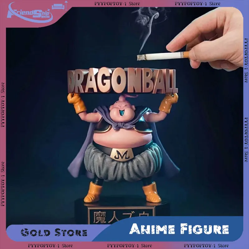 

Anime Dragon Ball Z Figure Buu Action Figures Desktop Ornamen Decor Ashtray Broli PVC Model Doll Collection Statue Toys Gifts