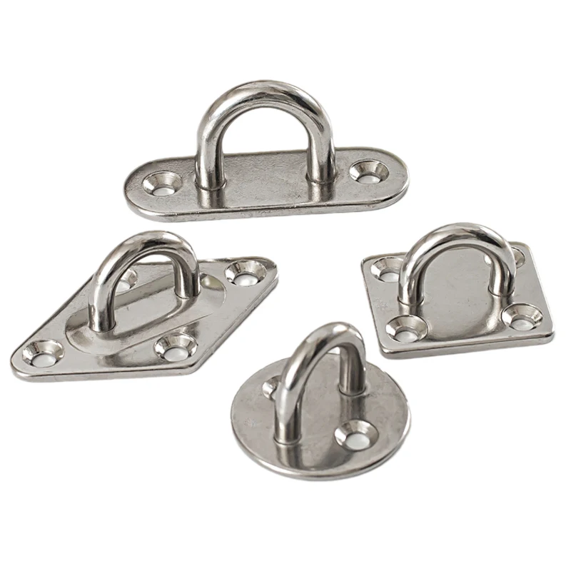 

Factory Direct Sales 304 Polished Stainless Steel Yacht Accessories Diamond Door Button Eye Plate Boat Bolt Seat Hardware