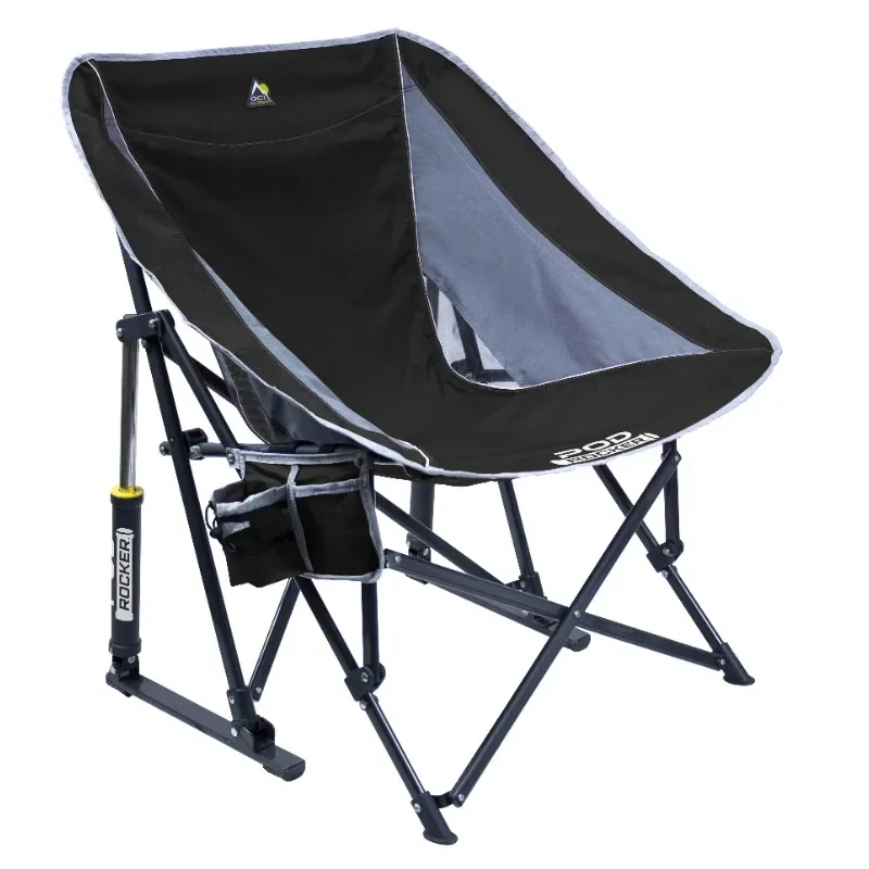 Pod Rocker, Black, Adult Chair