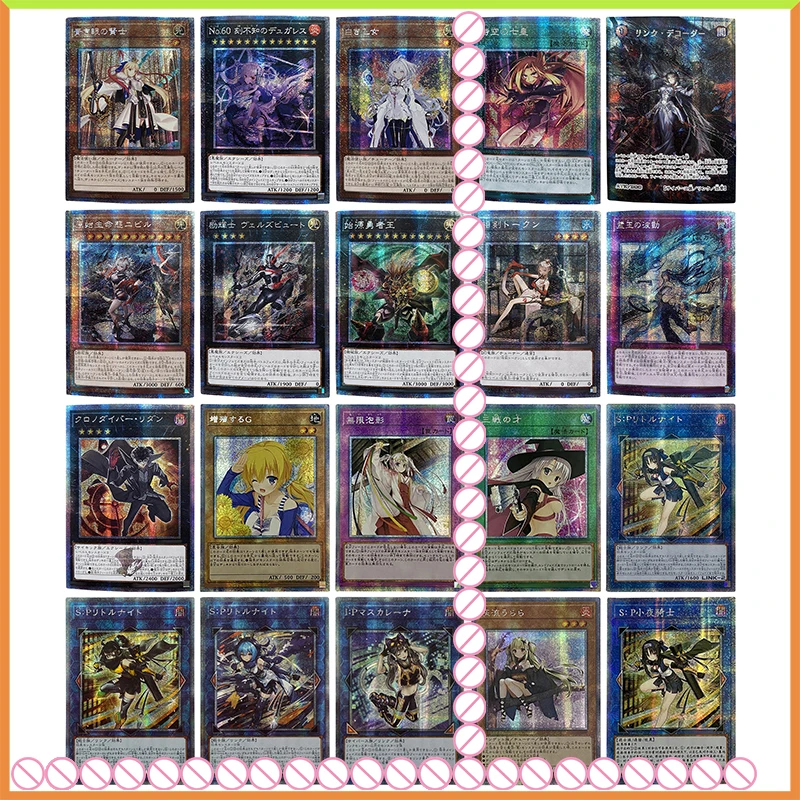 

Аниме Yu-Gi-Oh DIY ACG Knight Altria игрушки для мальчиков игра на день рождения коллекционные карты Ling Nian Sky Thunder Evilswarm Exciton
