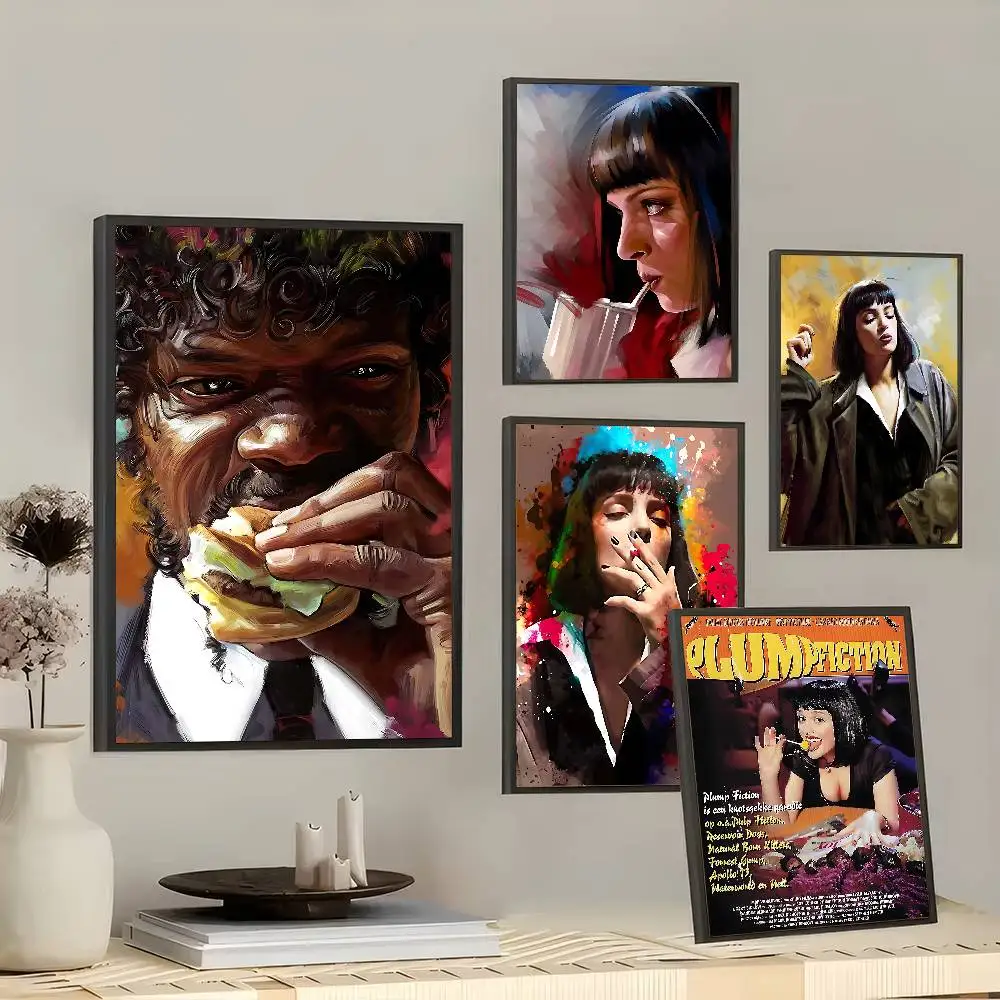 أفلام اللب الخيال الملصقات لزجة الديكور اللوحة جدار الفن الأبيض جدار ديكور