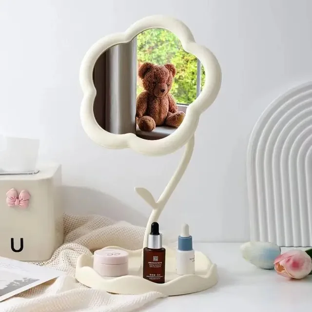 Mirror Desktop Flower Mirrors Creative Dormitory Desktop Online Celebrity Gao Yan Value Mirrors for Bedroom Home Decor Mirror 6 Mirror Desktop Flower Mirrors Creative Dormitory Desktop Online Celebrity Gao Yan Value Mirrors for Bedroom Home Decor Mirror 6