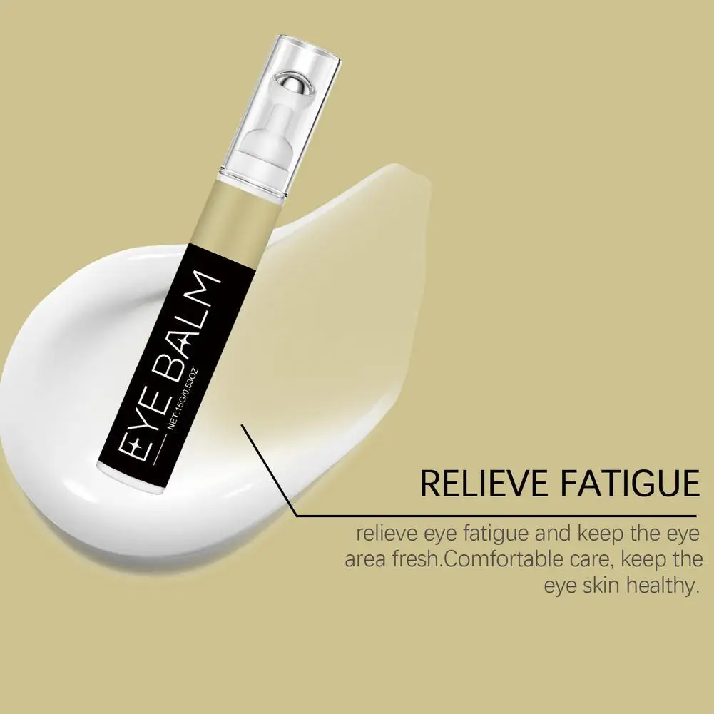 

1pcs Retinol Eye Cream Stick Anti Puffiness Dark Circle Removal Eye Bag Stick Fade Fine Line Brighten Moisturizing Skin Care