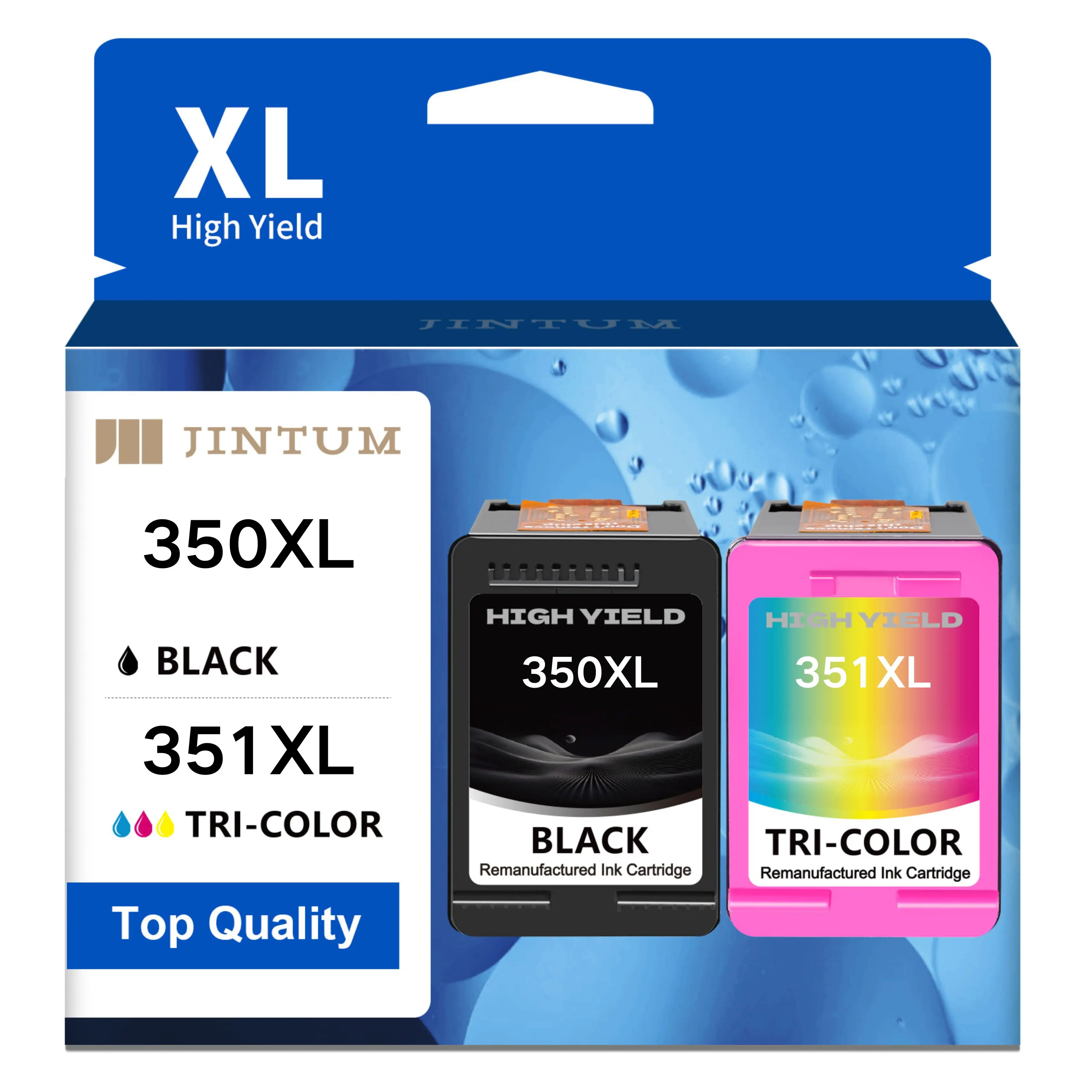 JINTUM 350 351 Cartuccia d'inchiostro compatibile per HP 350XL 351XL D4260 D4360 D4280 C4210 C5250 C4270 C4280 C4380 C5280 J5780 641 j57