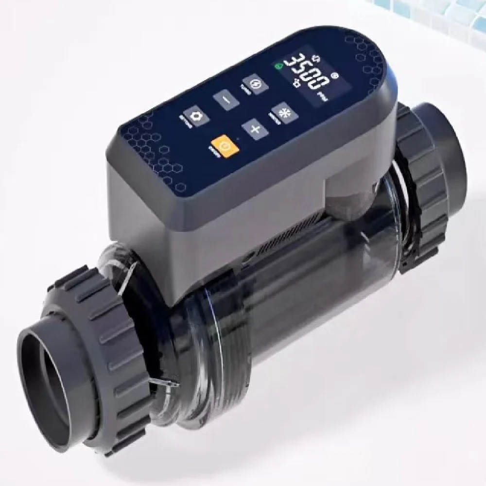 Generatore di cloro sale per piscina Sistema di cloratore di sale elettrolitico professionale Telecomando di