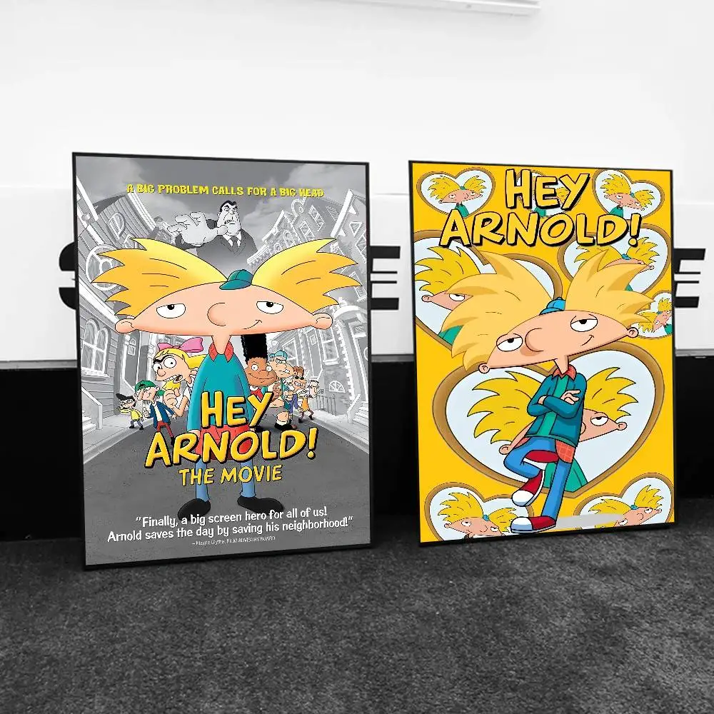 1 قطعة الكرتون كول يا أرنولد المشارك طباعة لغرفة النوم غرفة المعيشة ديكور المنزل اللوحة جدار الفن HD صورة جدارية #4