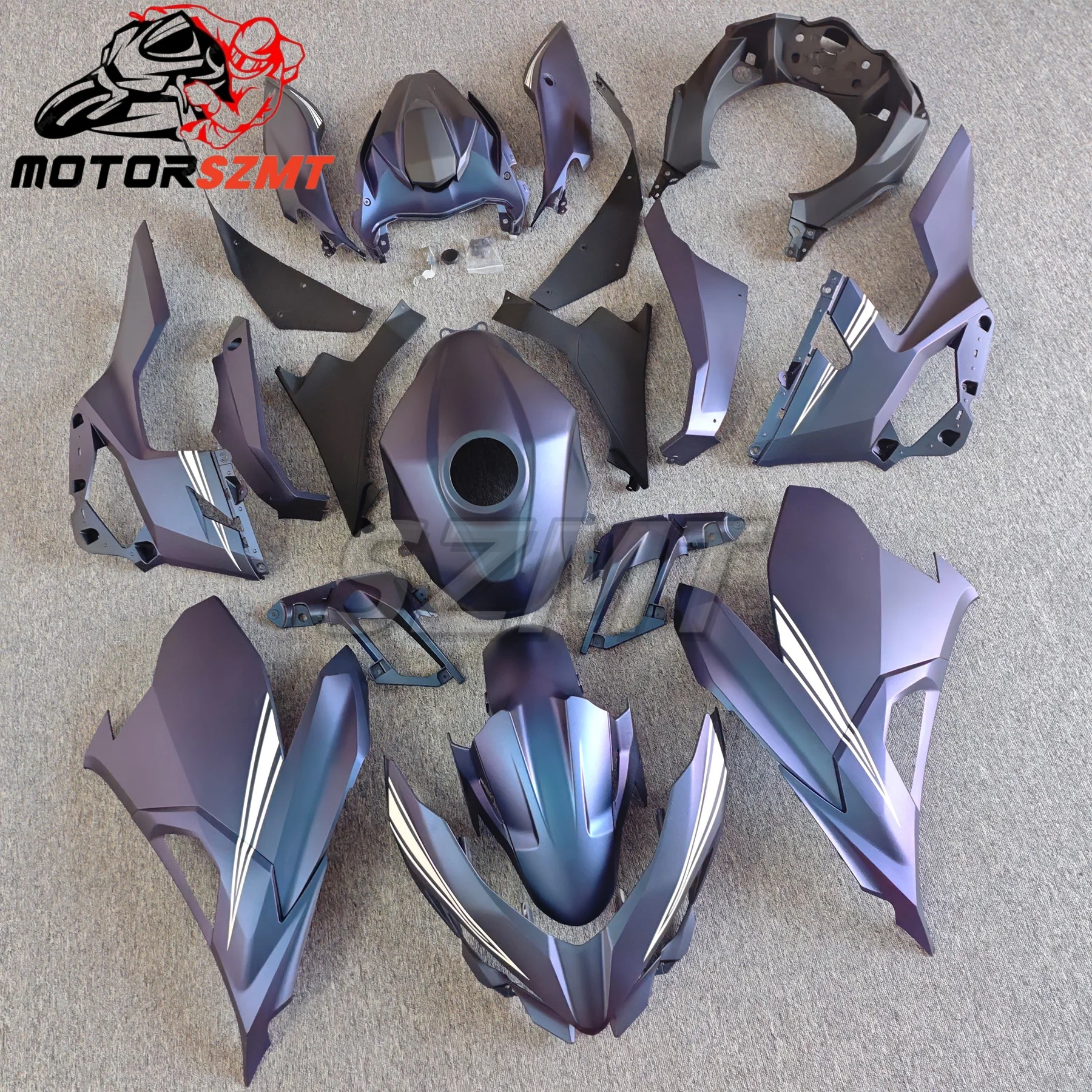 

Motorcycle for Kawasaki NINJA 400 EX400 2018 2019 2020-2023 Full Fairing Kits ABS Injection Plastics NINJA400 Bodywork Cowling