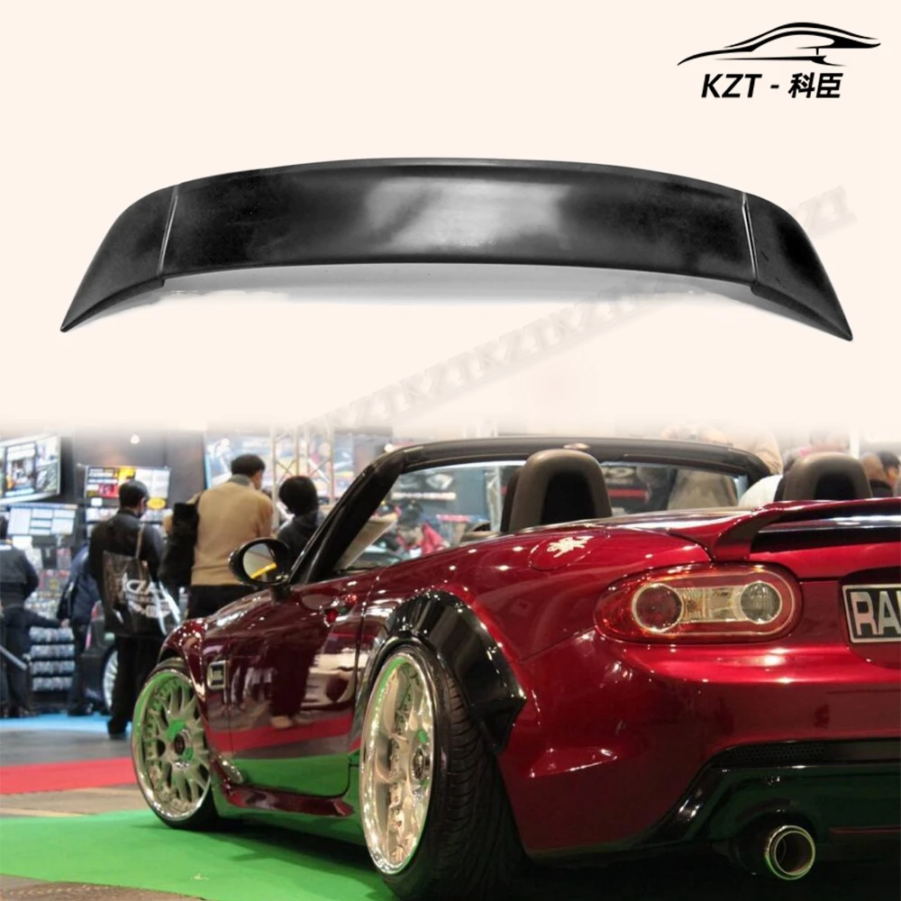 

For Mx5 Nc Ncec Roster Miata Rbk Style Trunk Spoiler (Soft Top Only) Fiber Glass