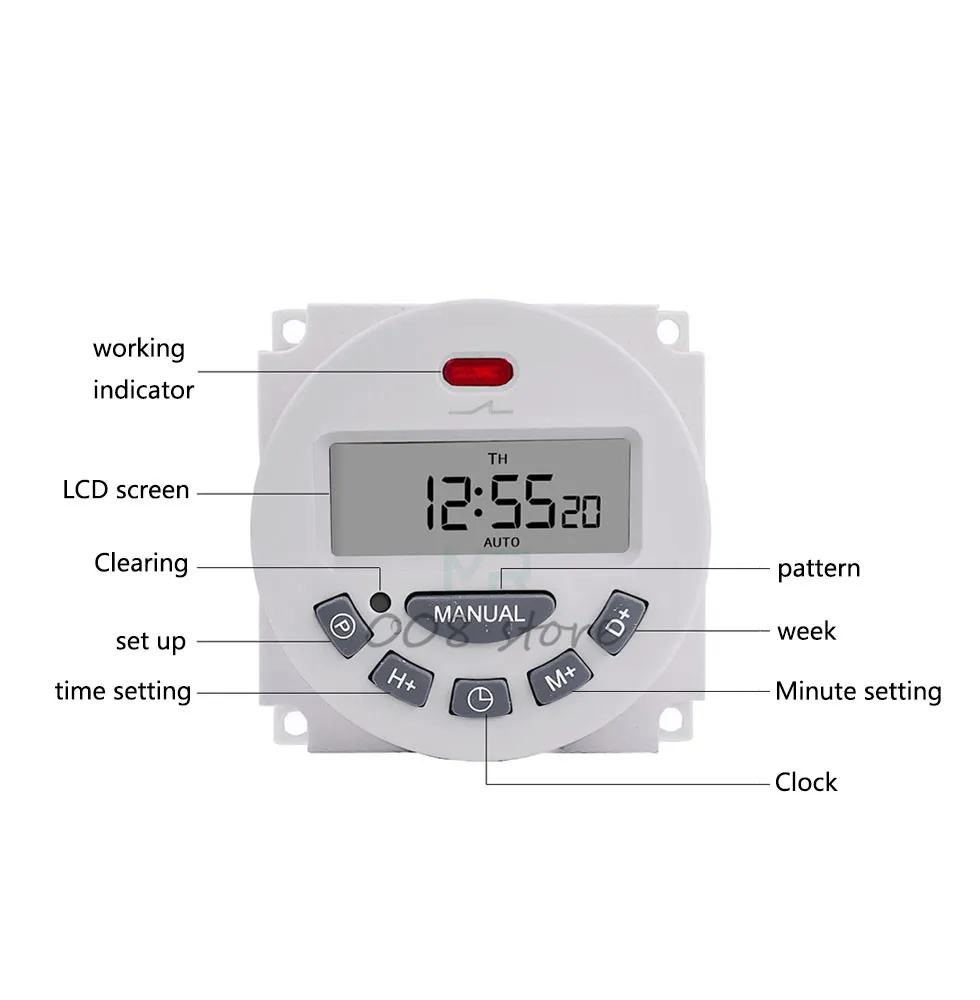 Time Switch L701 Electronic LCD Digital TIMER SWITCH AC220-250V time switch weekly programmable electronic timer