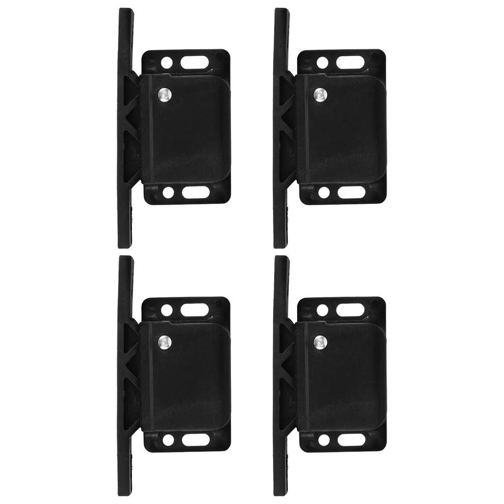 

4 set Rv Cabinet Latch Pull-To-Open Mechanism Secure Door Catch For Rvs Campers Boats Noise Reduction Rv Drawer Latches Catches