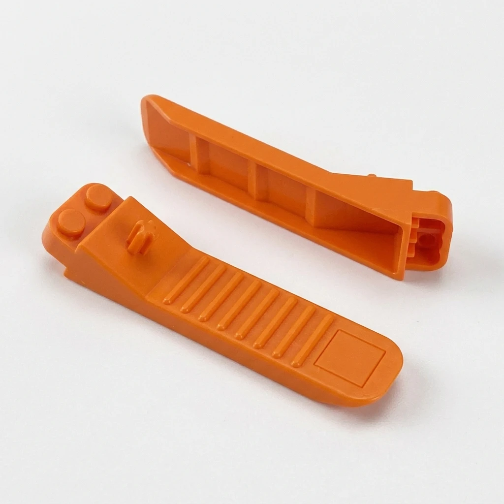 YGTITAN Small Particle Brick Separator Tool, Building Block Removal Pry Bar for DIY Toy Bricks, Orange