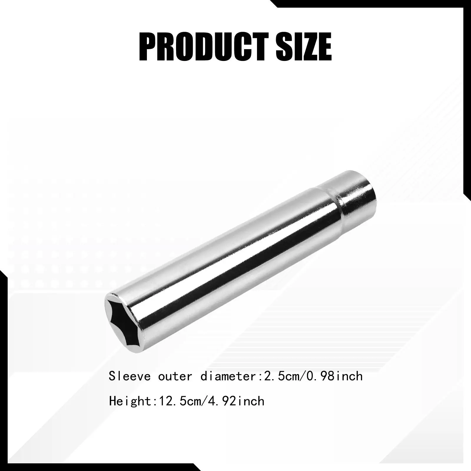 Compatible Spike Lug Nuts Socket Key Removal Tool Spiked Steel Lugnut Remover for Automotive Locking Nut Install