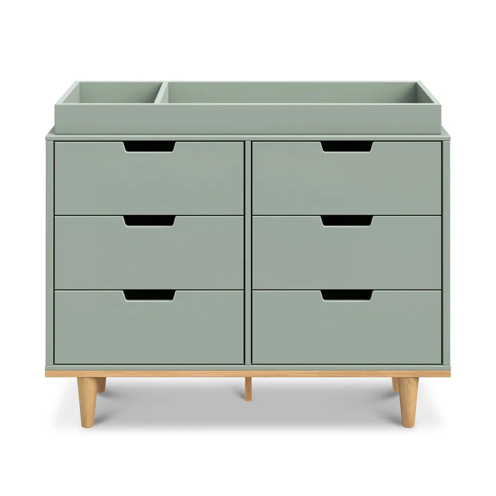 

Комод с 6 ящиками для хранения, деревянный, для спальни, для малышей, для пеленания, акция на продажу