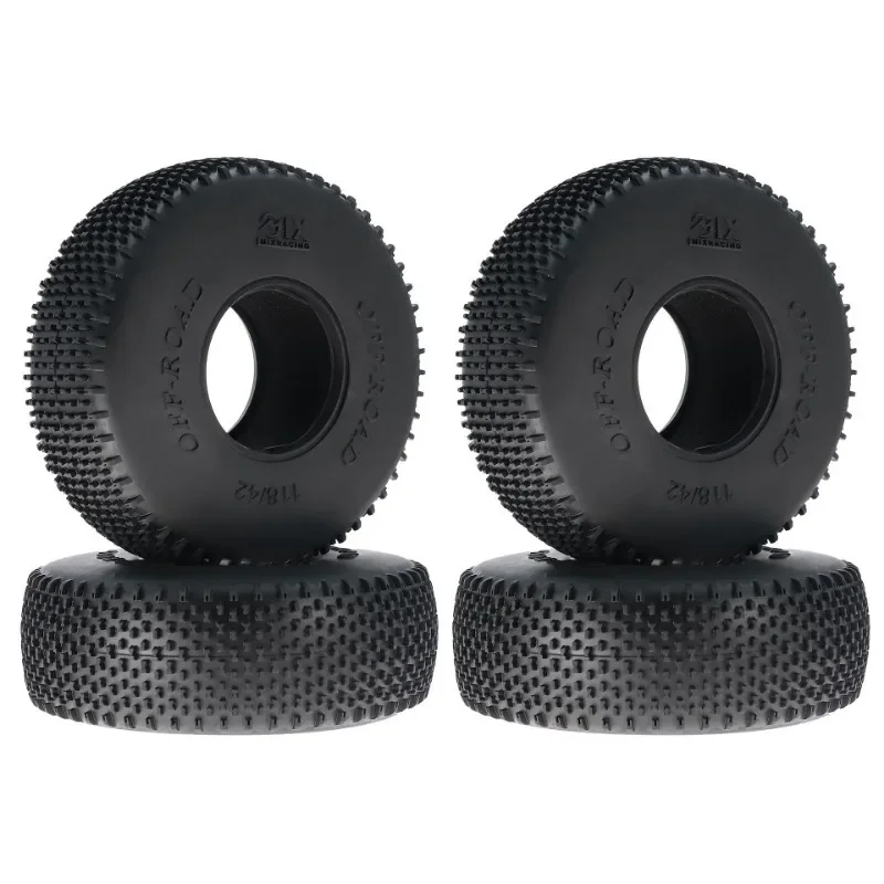 

4pcs 118mm 1.9" Rubber Tire Wheel Tyre For 1/10 Rc Crawler Car SCX10 90046 D90 TRX4 TRX6
