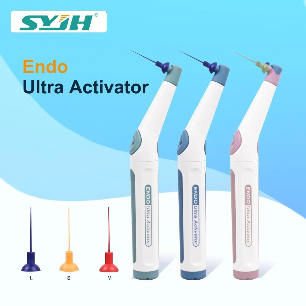 

Wireless Dental Endo Sonic Irrigator with 100pcs Protective Sleeves+60pcs Tips Washing Tooth Irrigator Irrigator Endodontic Tool