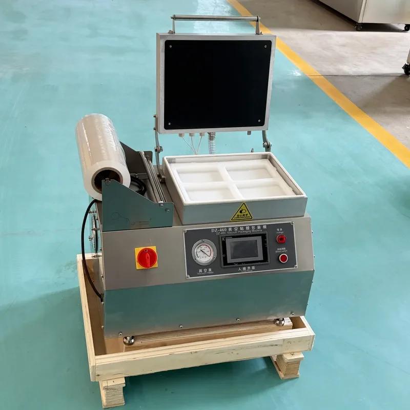 Commercial Vacuum Sealer Machine for Food Preservation Small Tray Packaging Device Suitable for Steak Fish Fruit Household